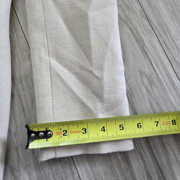 NWT Zara Women's Blazer Gathered Waist Jacket -Size M - Picture 7 of 8